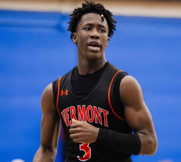 2025 five-star recruit Joson Sanon plays for Vermont Academy.